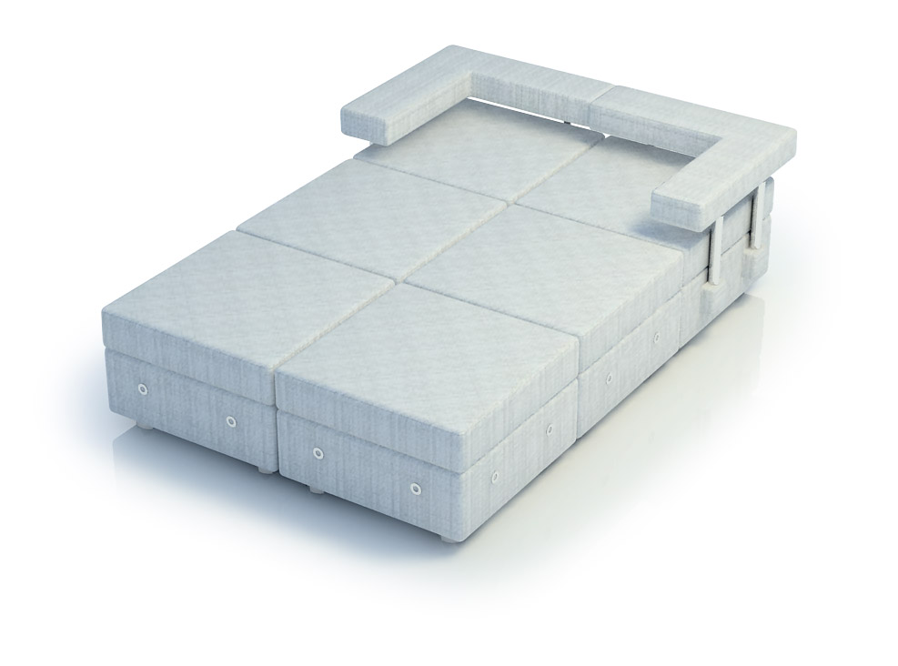 Трансформер Тетрис - огромная кровать